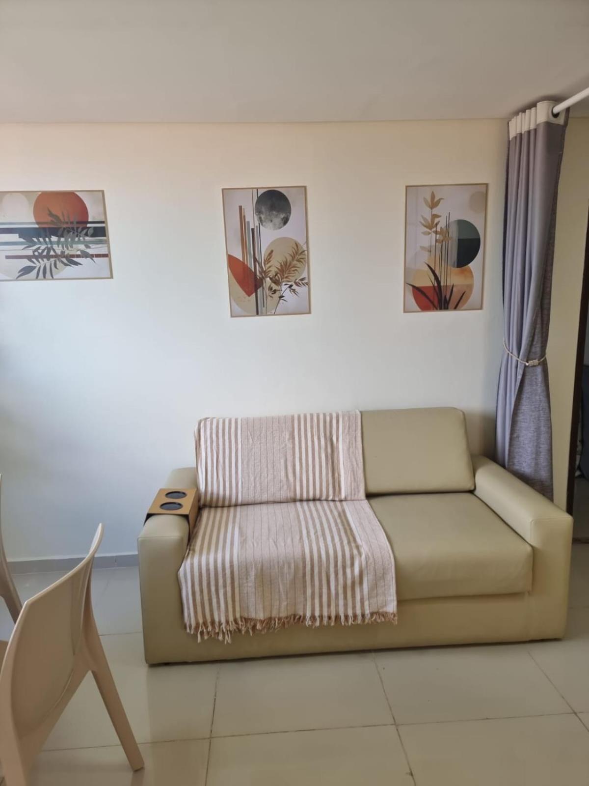 Apartamento Flat 416 Beira-mar No Nobile Tambau *